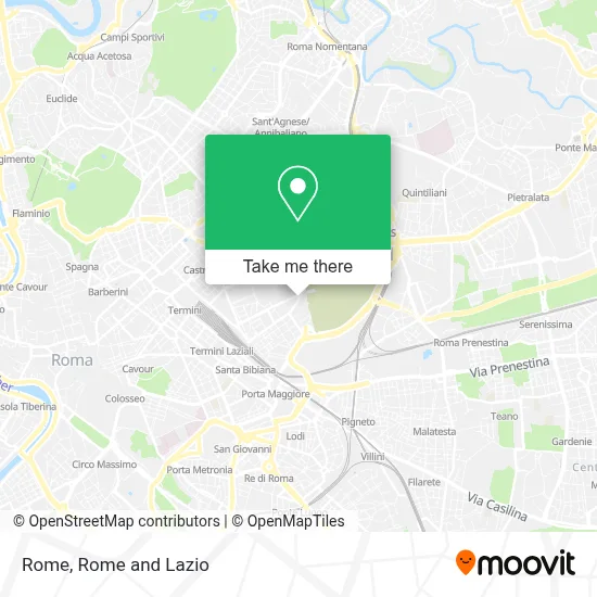 Rome map