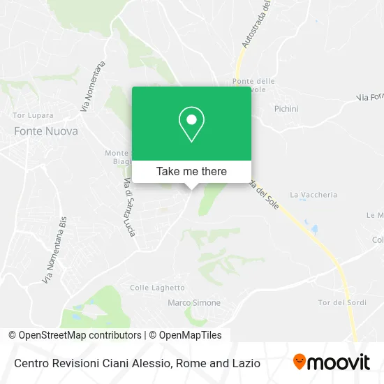 Centro Revisioni Ciani Alessio map