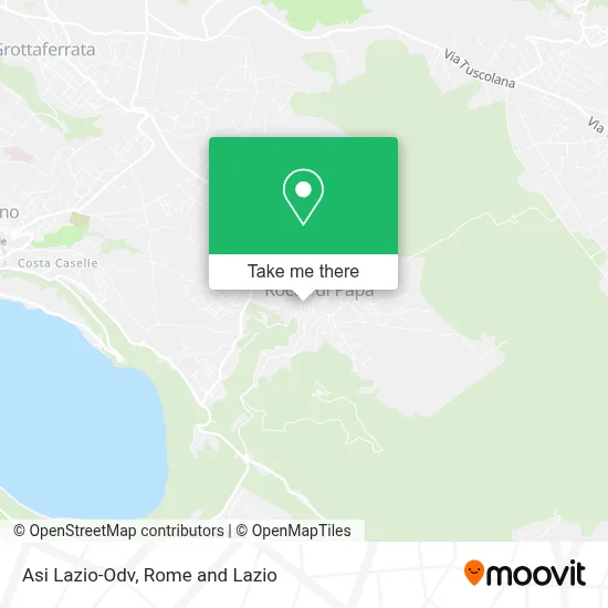 Asi Lazio-Odv map