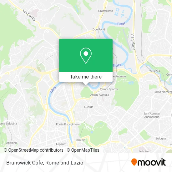Brunswick Cafe map