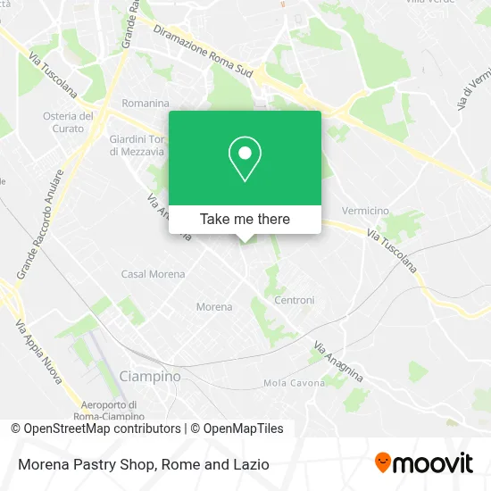 Morena Pastry Shop map
