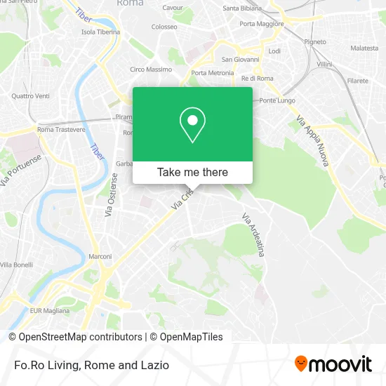 Fo.Ro Living map