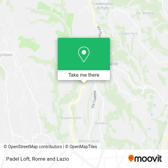 Padel Loft map