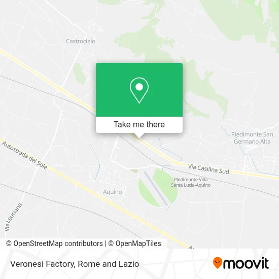 Veronesi Factory map