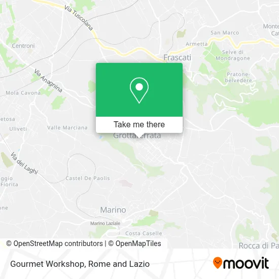 Gourmet Workshop map