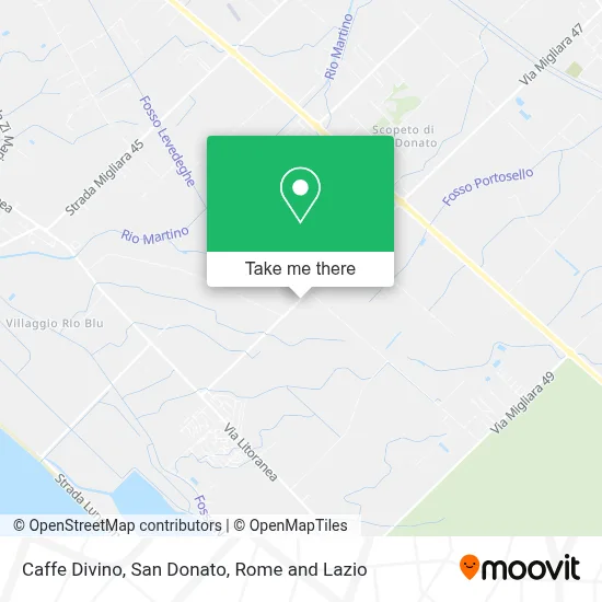 Caffe Divino, San Donato map