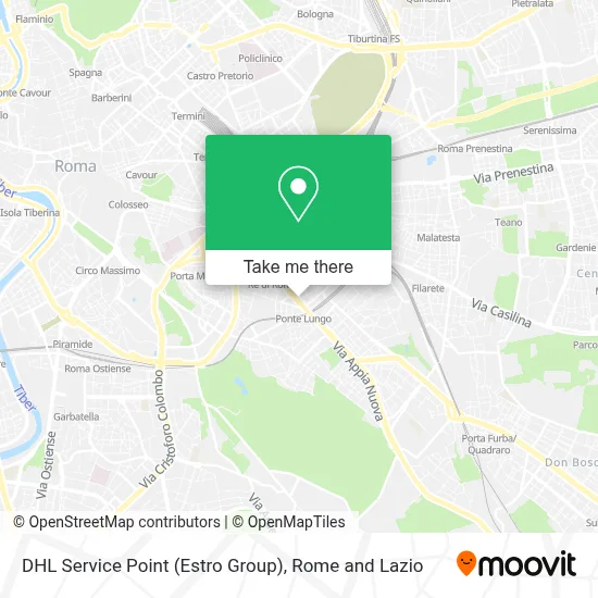 DHL Service Point (Estro Group) map