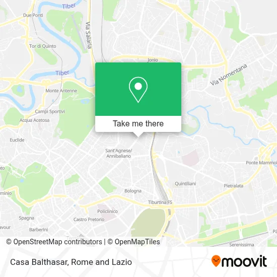 Casa Balthasar map