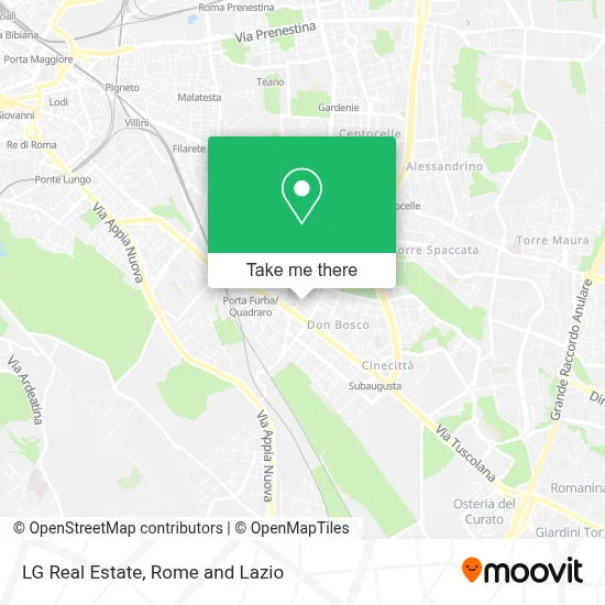 LG Real Estate map