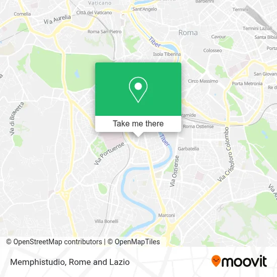 Memphistudio map