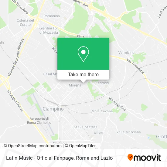 Latin Music - Official Fanpage map