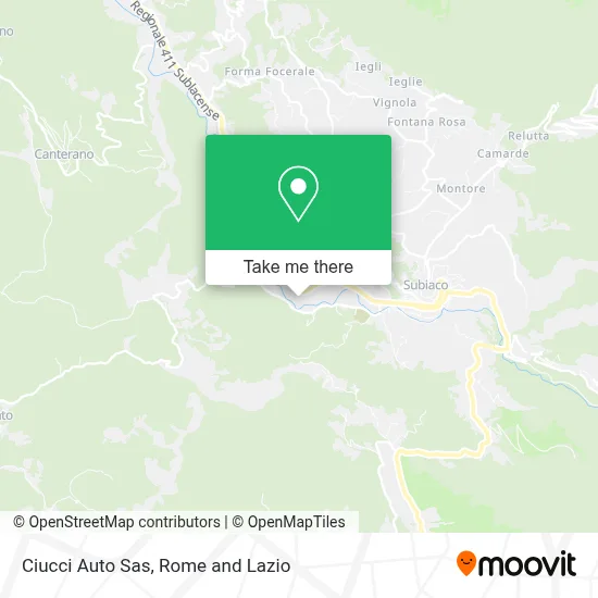 Ciucci Auto Sas map