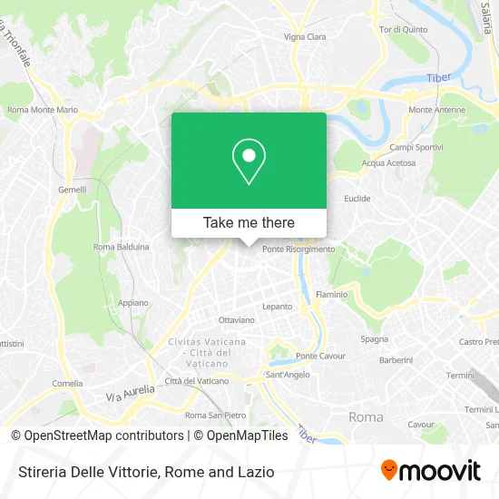 Stireria Delle Vittorie map