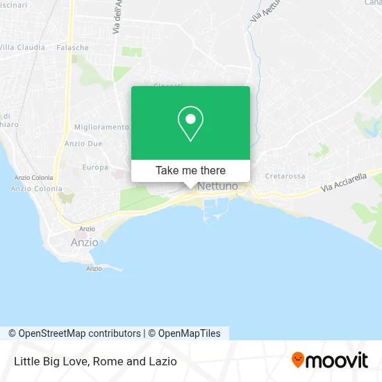 Little Big Love map
