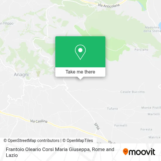 Frantoio Oleario Corsi Maria Giuseppa map