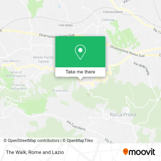 The Walk map