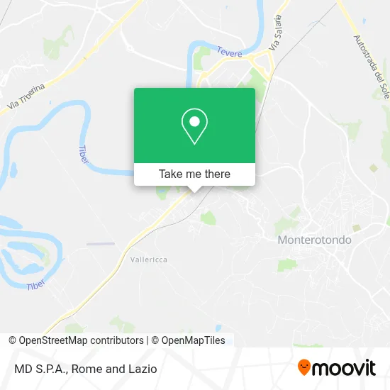 MD S.P.A. map