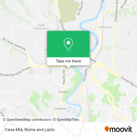 Casa Mia map