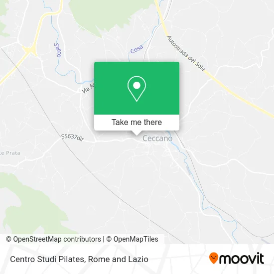 Centro Studi Pilates map