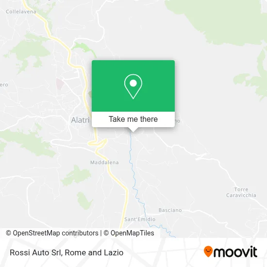 Rossi Auto Srl map