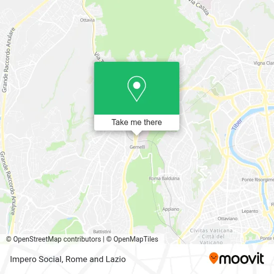 Impero Social map