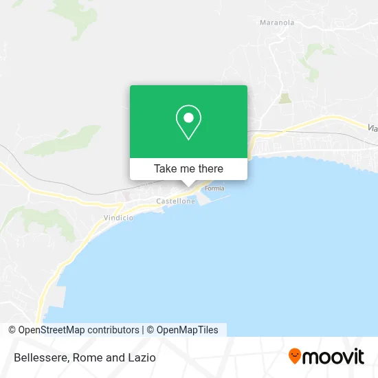 Bellessere map