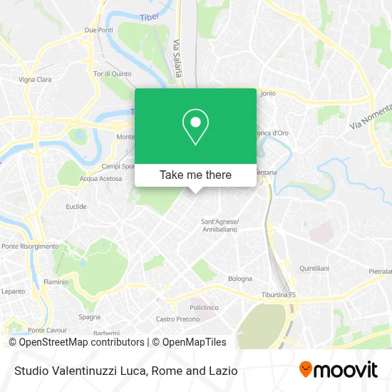 Studio Valentinuzzi Luca map