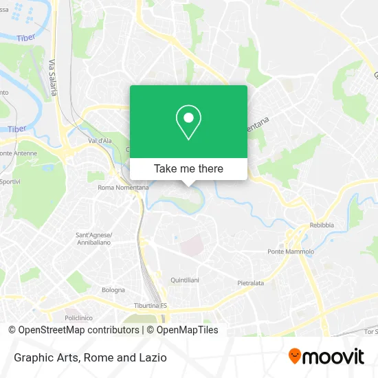 Graphic Arts map
