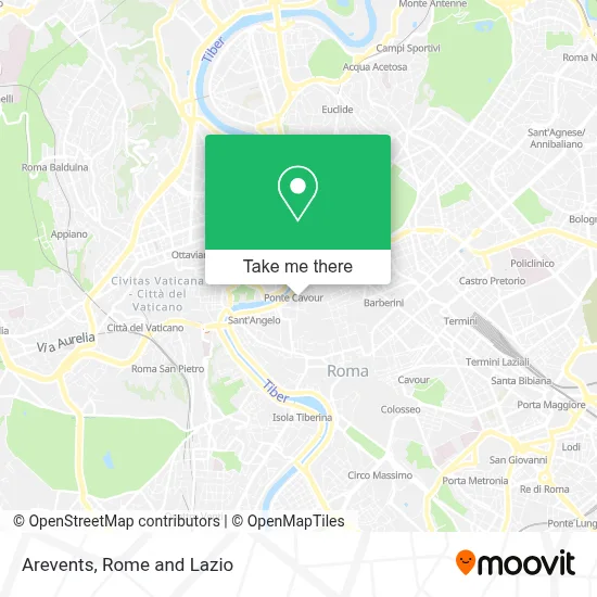 Arevents map