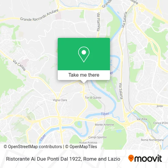 Ristorante Ai Due Ponti Dal 1922 map