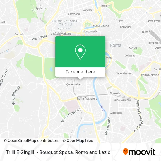 Trilli E Gingilli - Bouquet Sposa map
