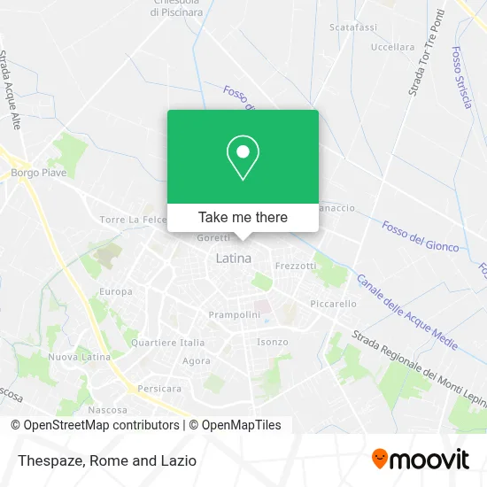Thespaze map