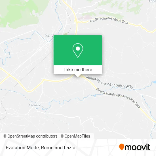 Evolution Mode map