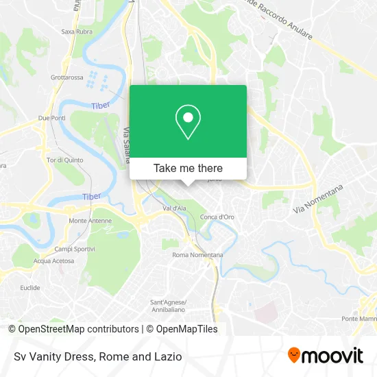 Sv Vanity Dress map