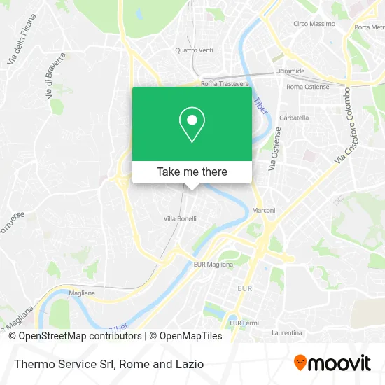 Thermo Service Srl map