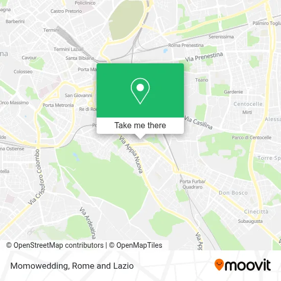Momowedding map