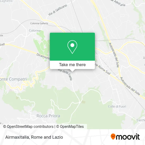 Airmaxitalia map