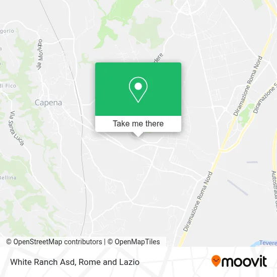White Ranch Asd map