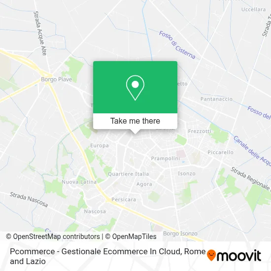 Pcommerce - Gestionale Ecommerce In Cloud map