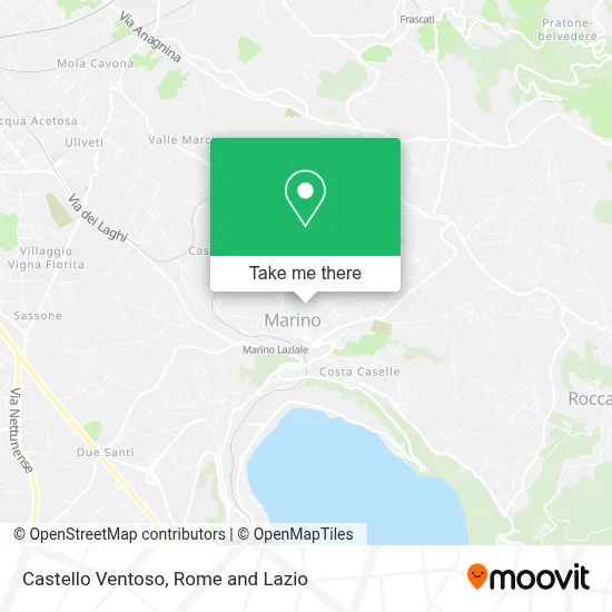 Castello Ventoso map
