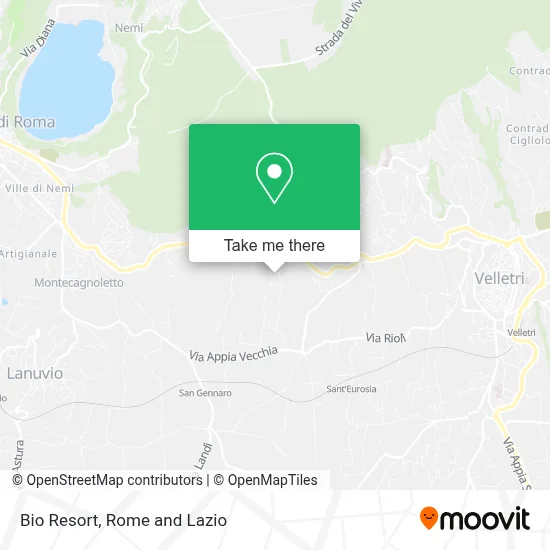 Bio Resort map