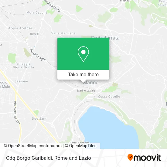 Cdq Borgo Garibaldi map