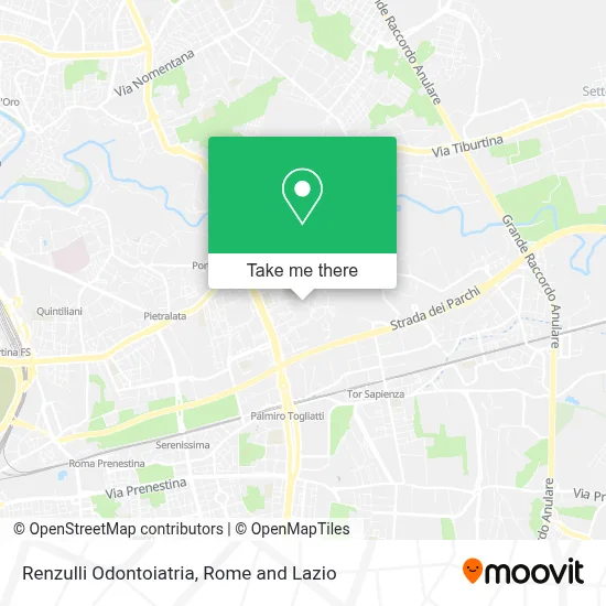 Renzulli Odontoiatria map