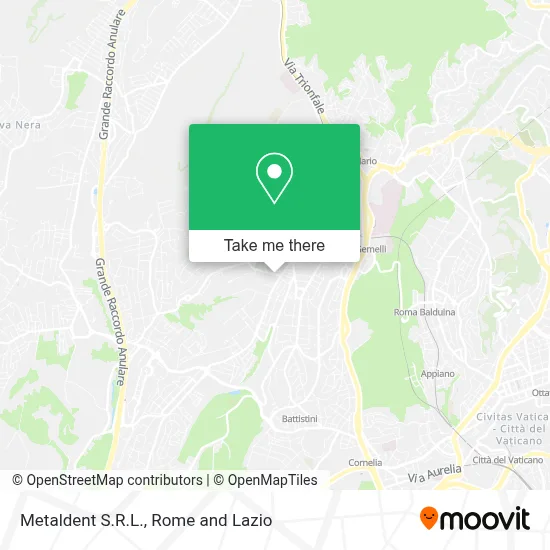Metaldent S.R.L. map