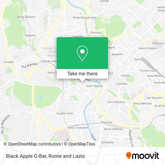 Black Apple G-Bar map