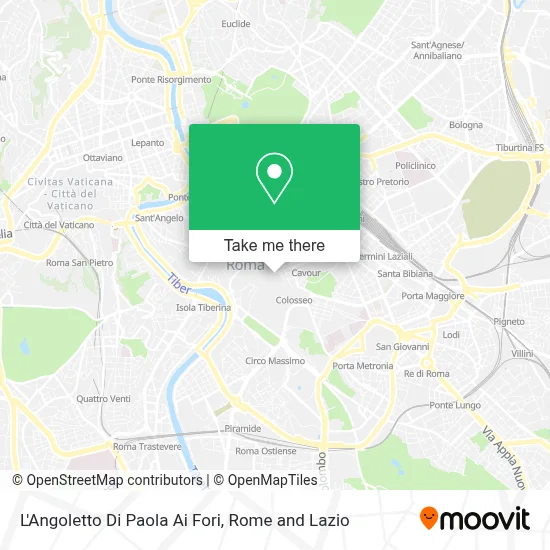 L'Angoletto Di Paola Ai Fori map