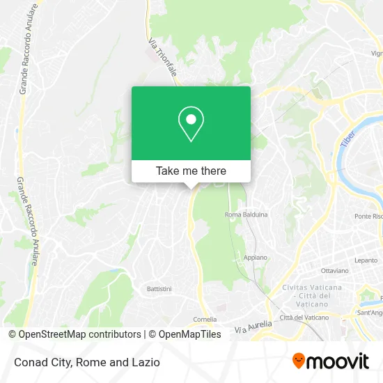 Conad City map