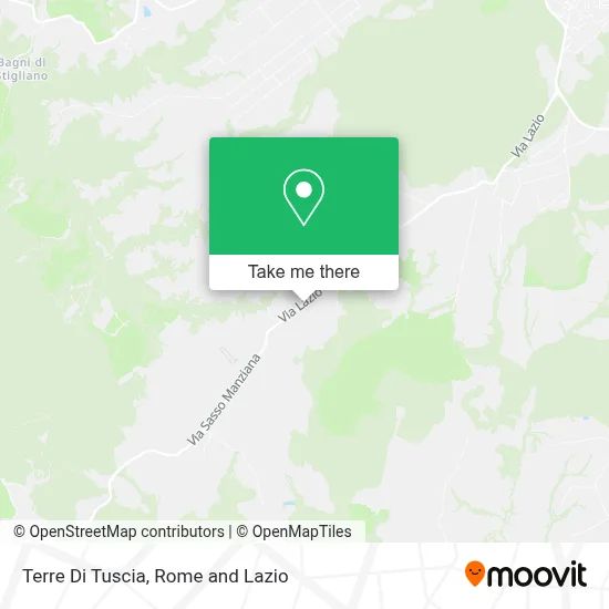 Terre Di Tuscia map
