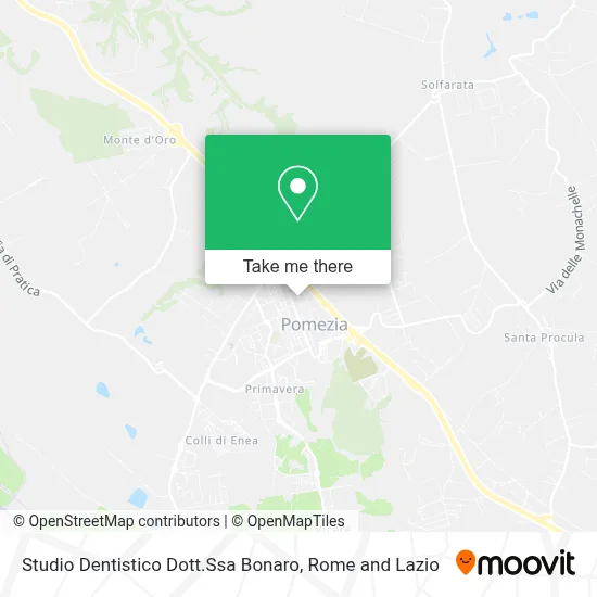 Studio Dentistico Dott.Ssa Bonaro map