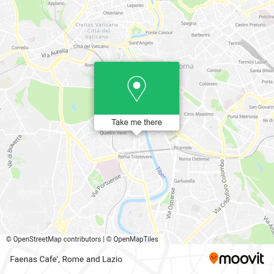 Faenas Cafe' map